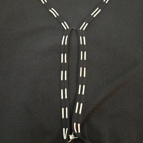 Evie Black & White Tank & Sweater Women's 3X NWOT - Picture 3 of 12